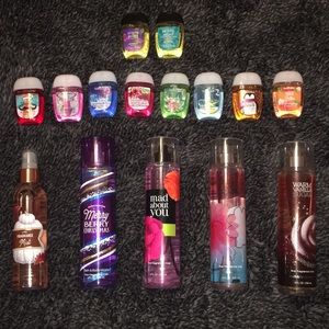 BATH AND BODY WORKS LOT!! read description